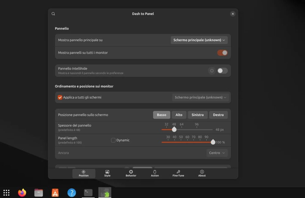 Dash to Panel Trasforma GNOME con un’Interfaccia più Intuitiva