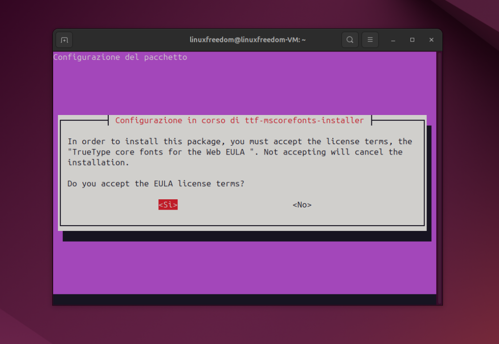 Font Microsoft Ubuntu