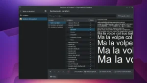 font windows arch linux