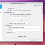 KDE Wallpaper Effects: Personalizza il tuo desktop con stile