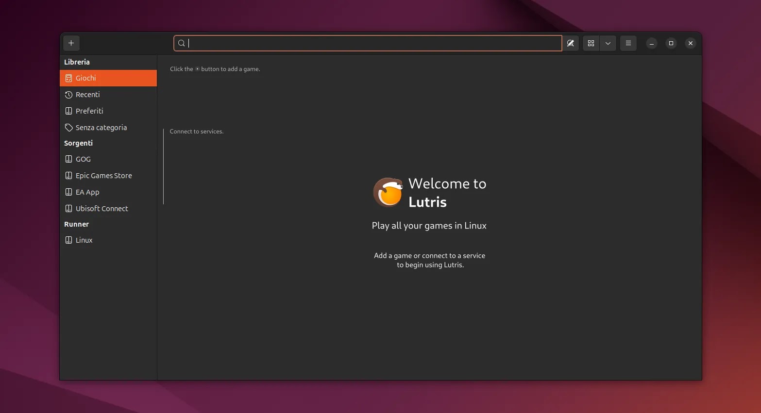 Lutris in Ubuntu