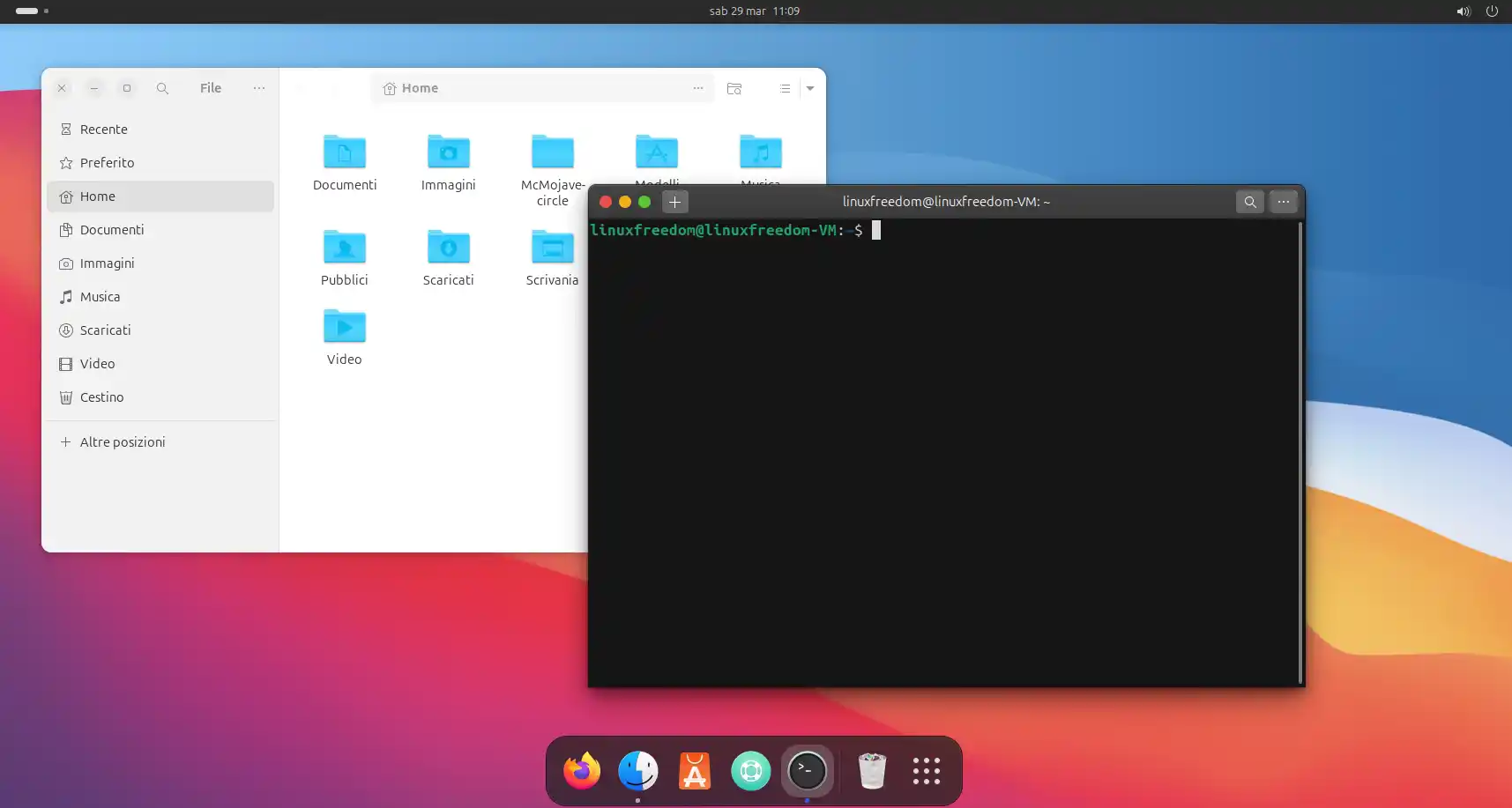 Mac OSX Ubuntu