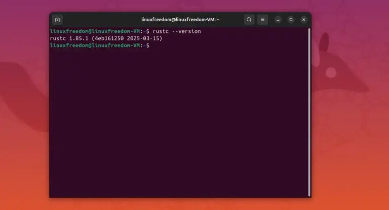 Come installare Rust in Ubuntu Linux