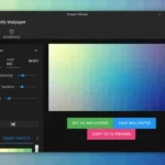 Trianglify sfondi e motivi geometrici in Linux
