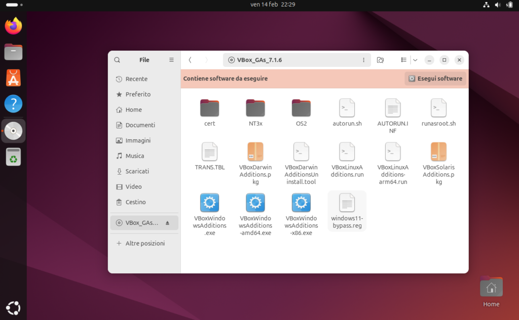 Virtualbox Guest in Ubuntu