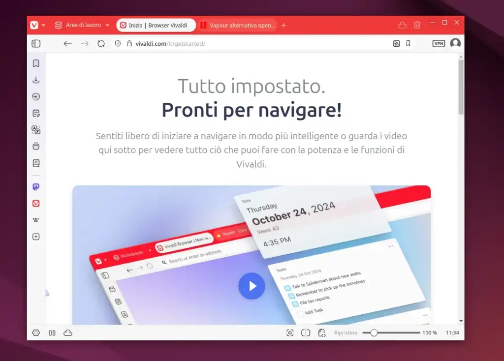 Vivaldi su Ubuntu