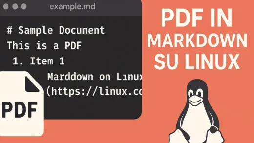 Convertire un PDF in Markdown su Linux
