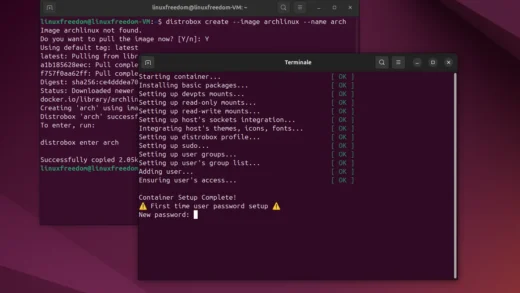 Distrobox