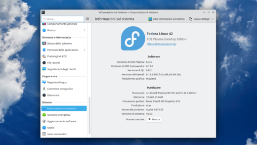 Fedora 42