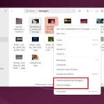 Come ridimensionare immagini su Ubuntu da File Manager