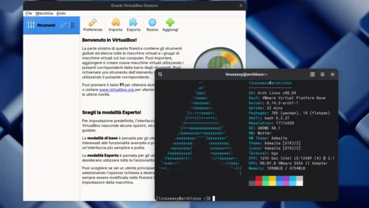 VirtualBox Arch Linux