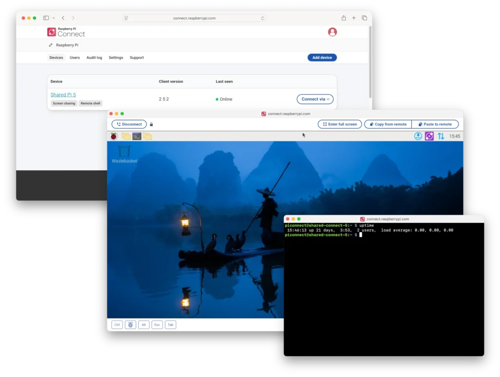 Raspberry Pi Connect