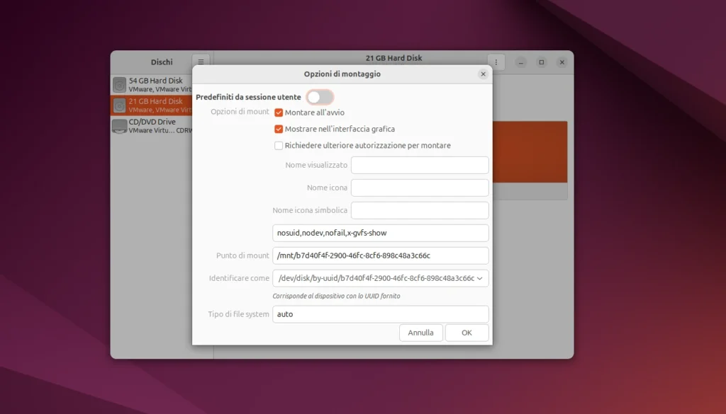 Gnome Disk Utility