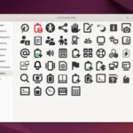 Icon Browser ADW esplorare le Icone per Adwaita