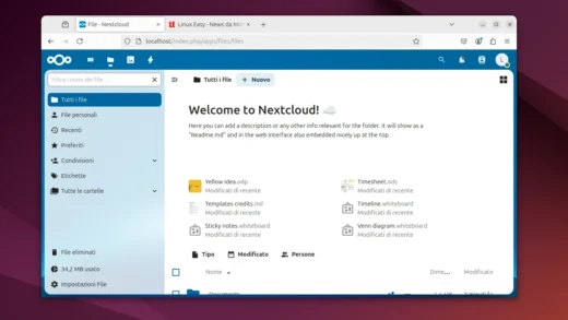 Nextcloud su Ubuntu