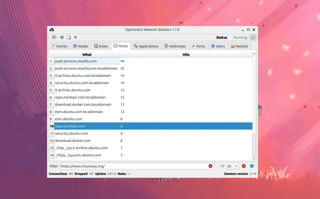 OpenSnitch