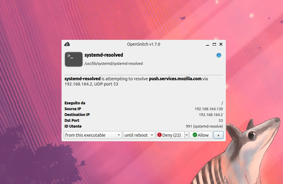 OpenSnitch