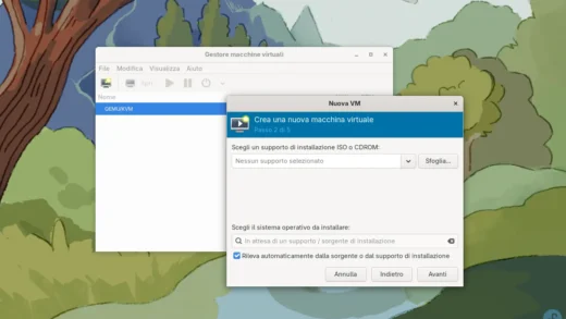 Virt Manager in Fedora