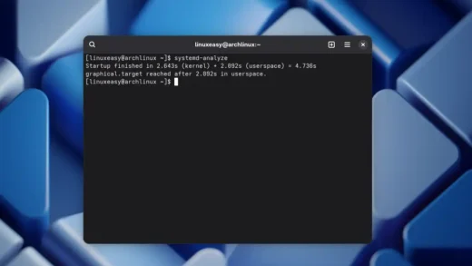 systemd-analyze