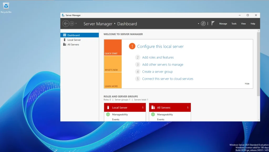 Windows Server 2025
