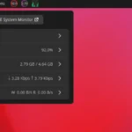 Minimon Applet Monitoraggio delle Risorse del Sistema per COSMIC