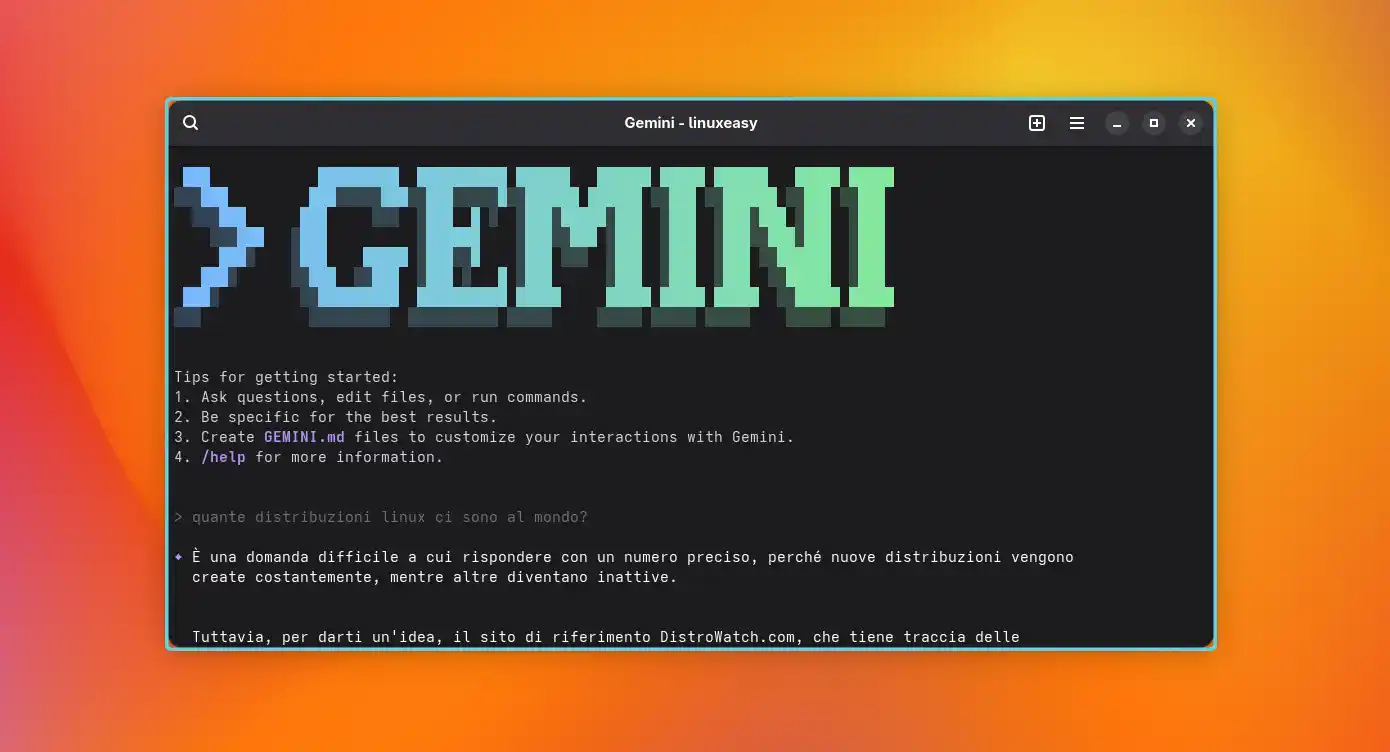 gemini cli