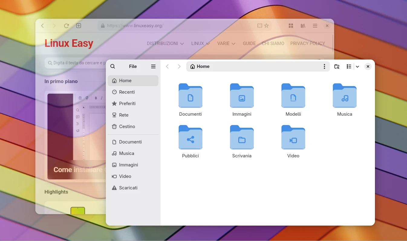 transparent inactive windows
