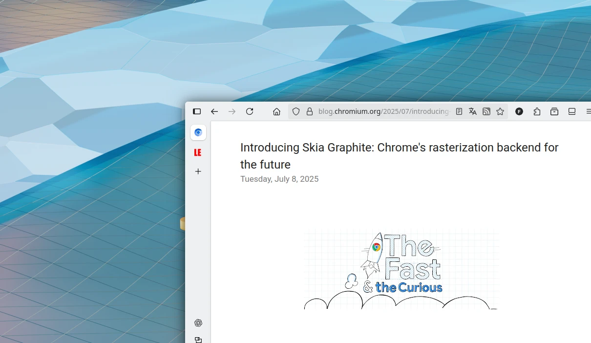 Chrome Skia Graphite