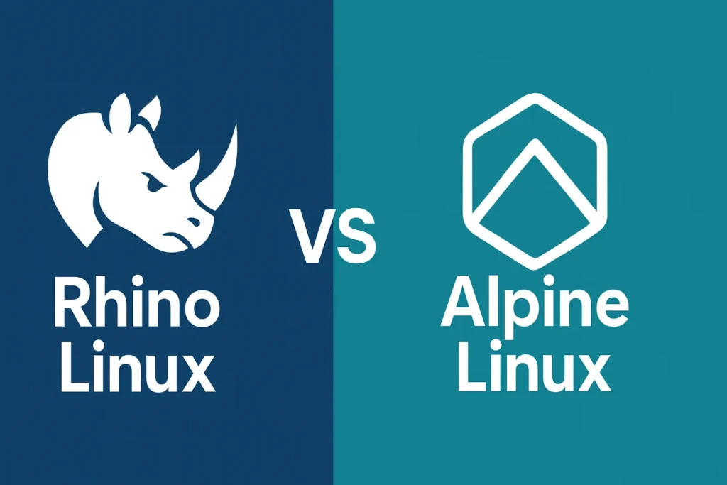 Rhino Linux vs Alpine Linux