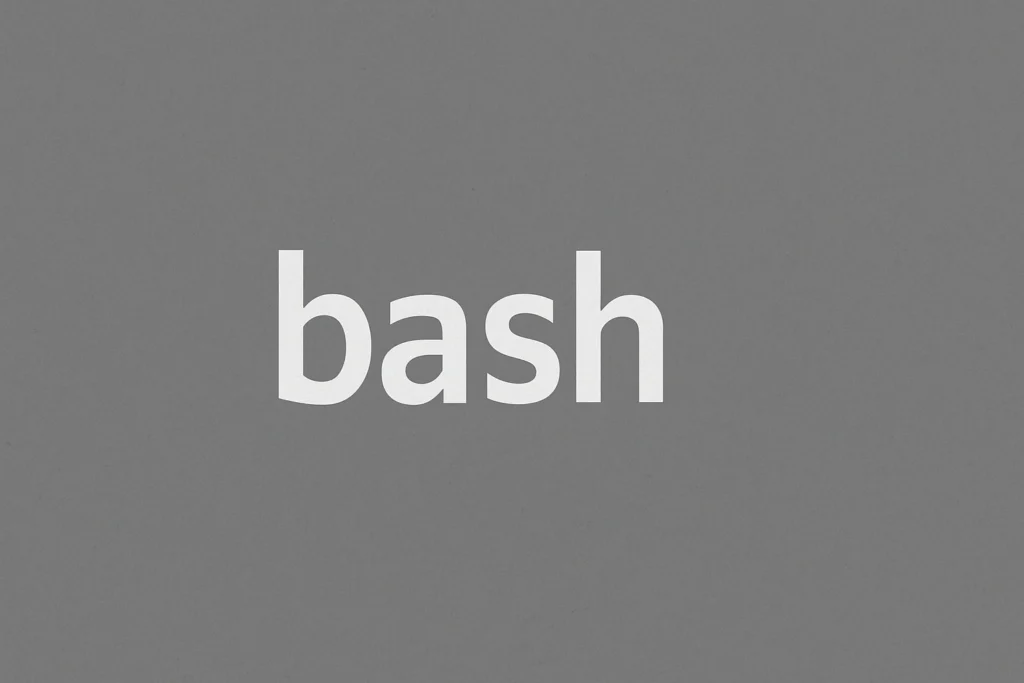 bash