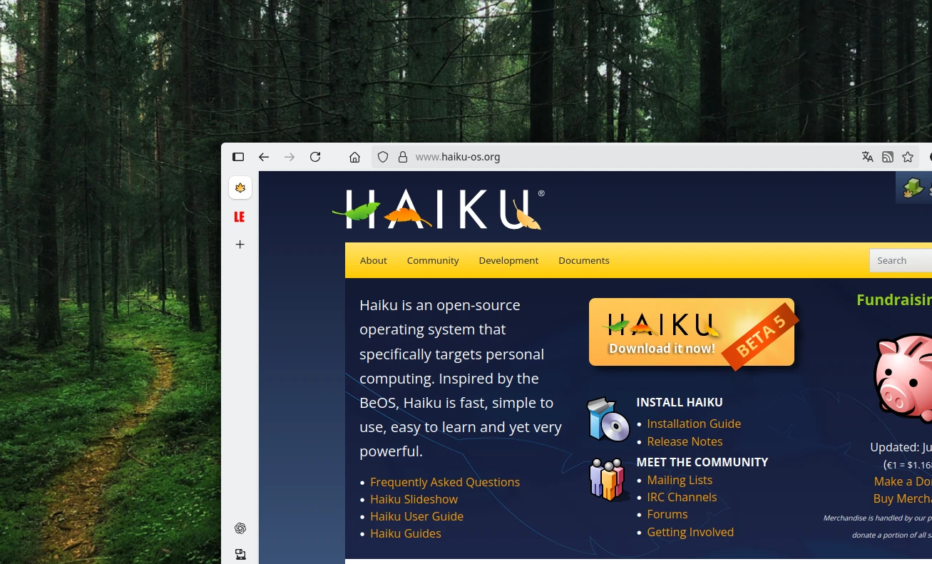 haiku os.
