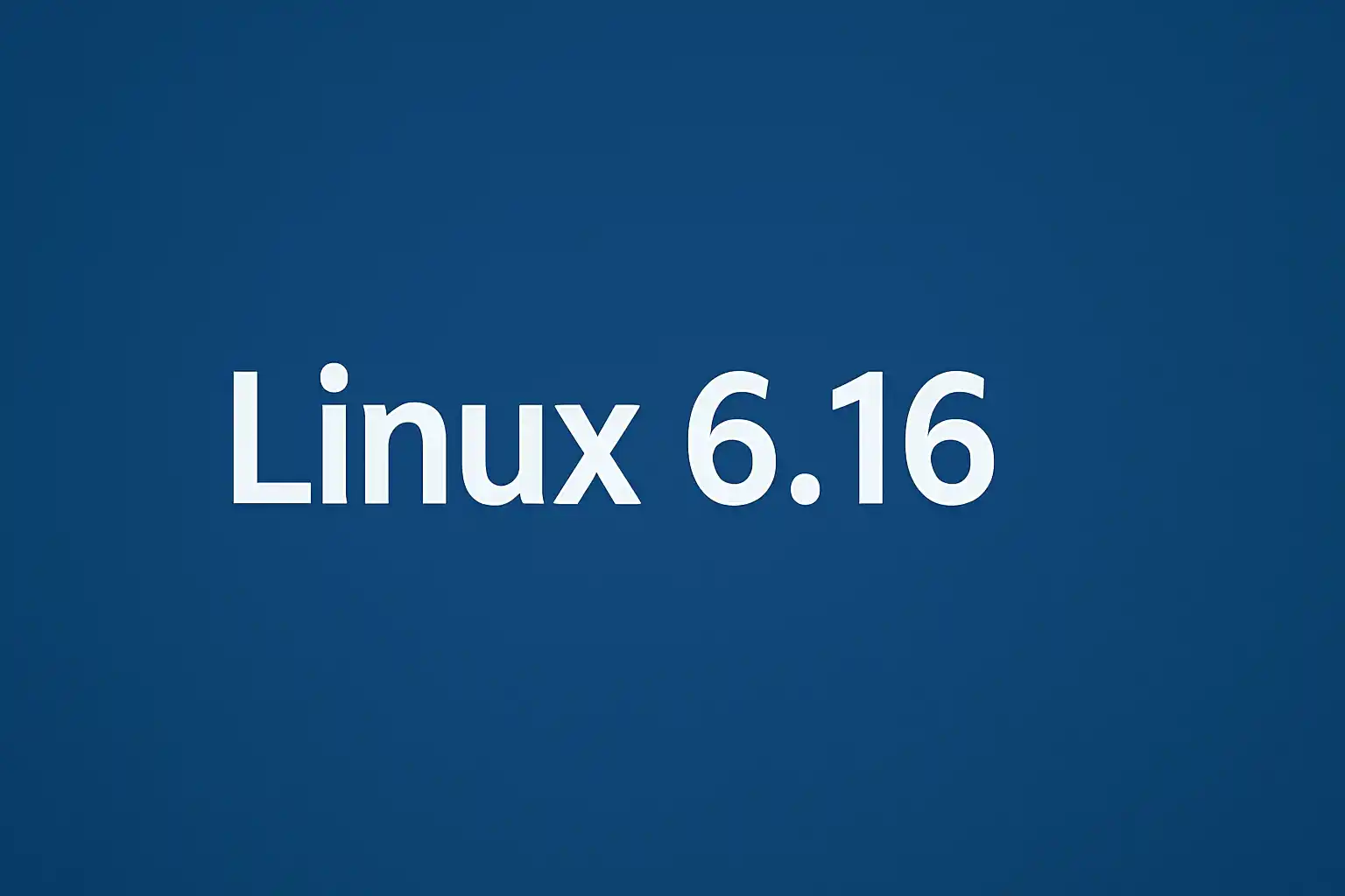 linux 6 16