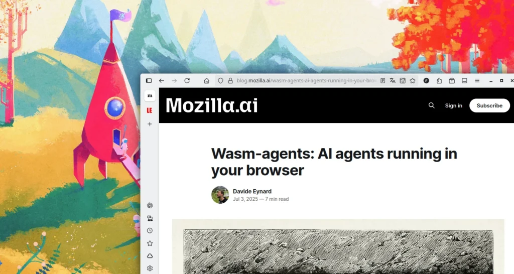 wasm agents ai agents mozilla