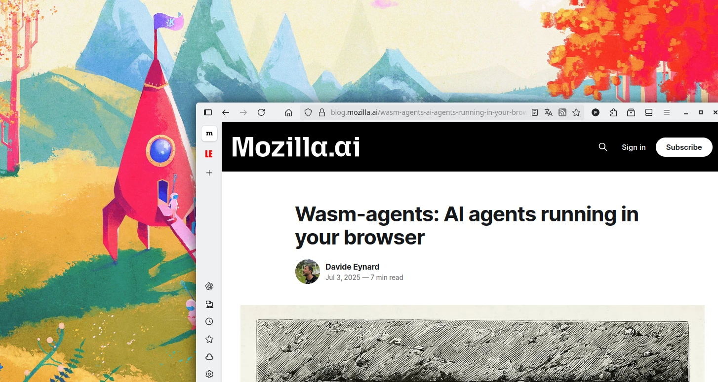 wasm agents ai agents mozilla