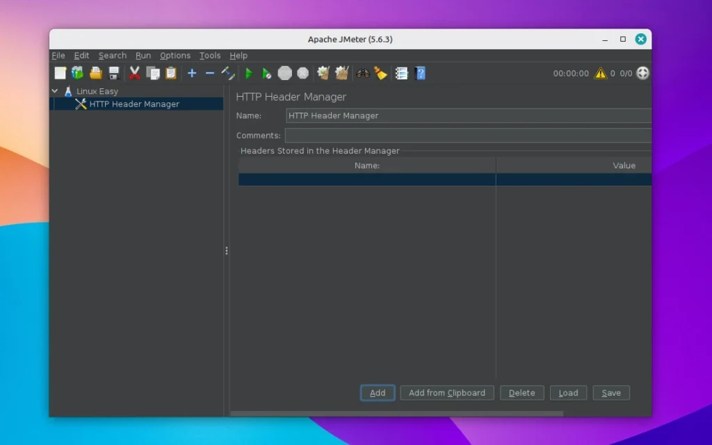Apache JMeter test di carico e prestazioni su Linux 