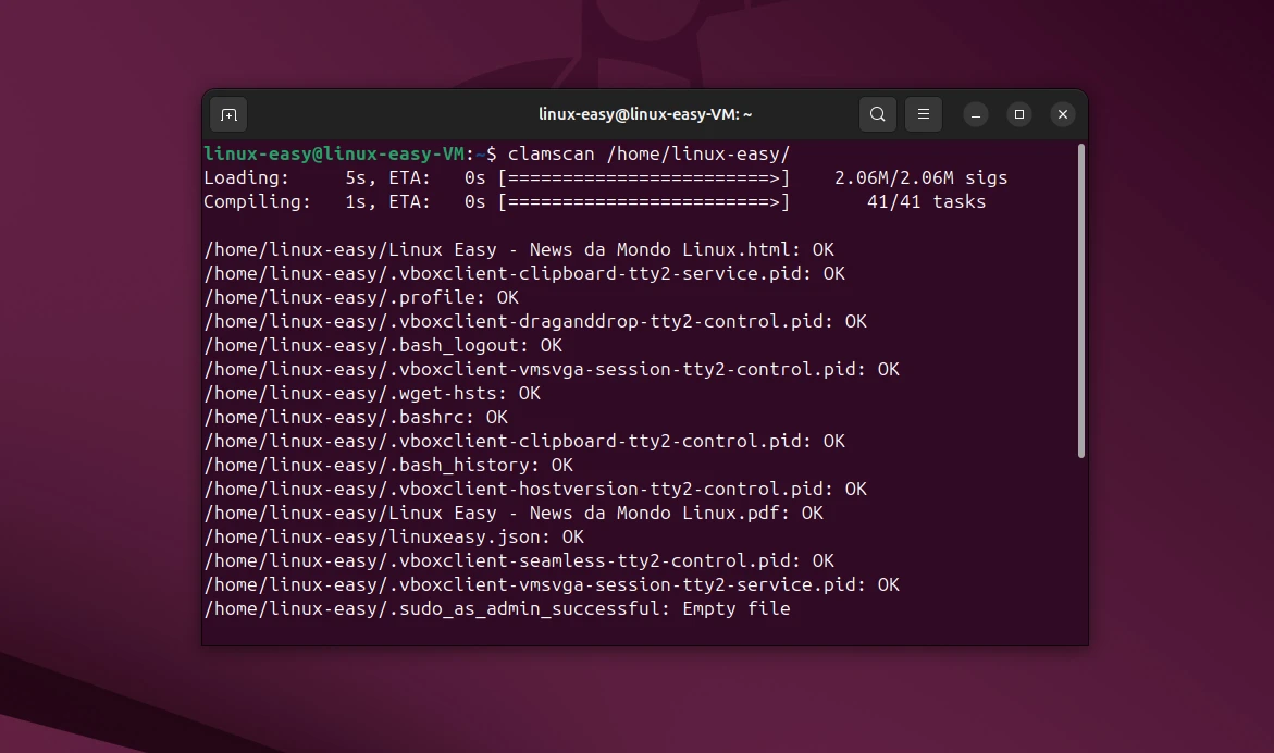 clamav ubuntu linux