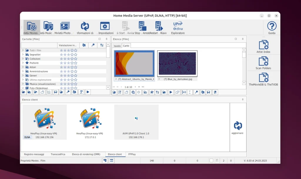 Home Media Server il centro multimediale perfetto per Linux