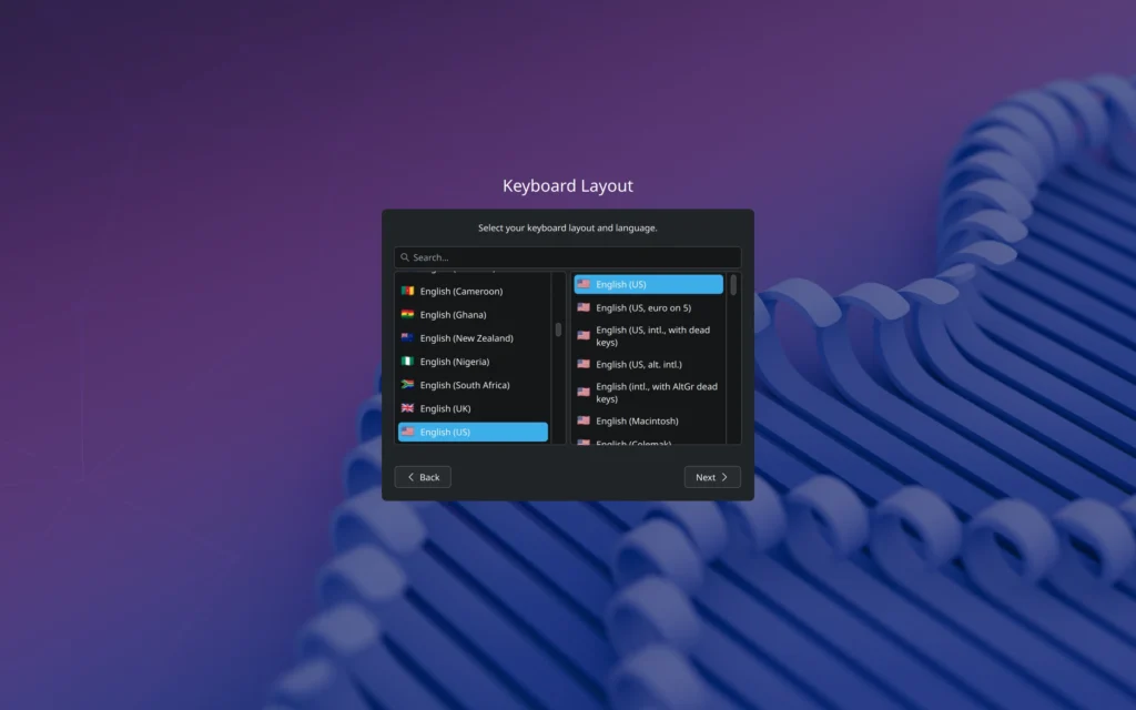 KDE Initial System Setup Plasma 6.5 