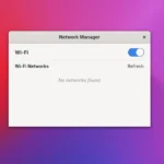 NMGUI la GUI leggera per Network Manager su Linux