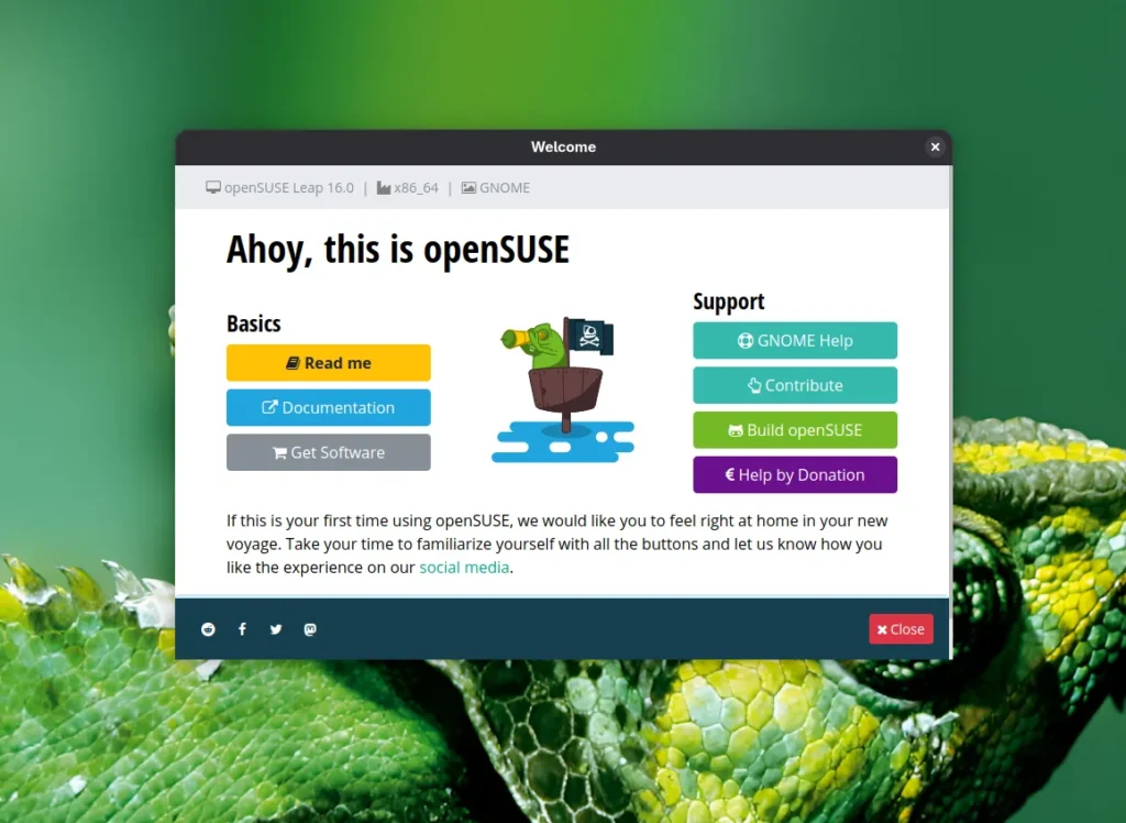 openSUSE makeover