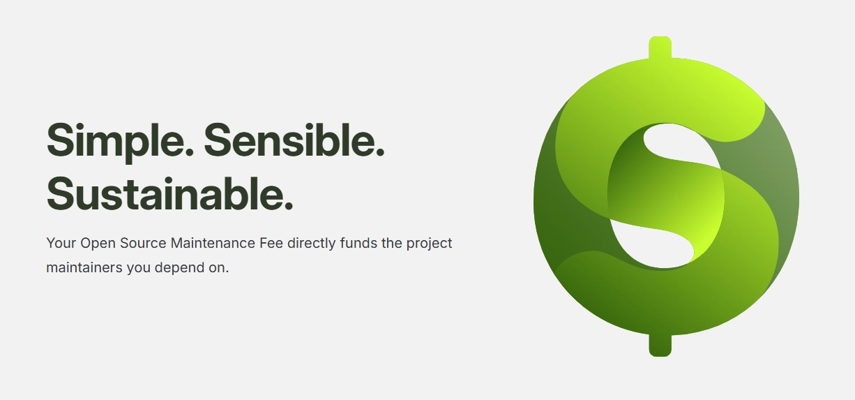 opensource maintenance fee