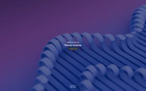 plasma kde initial system setup