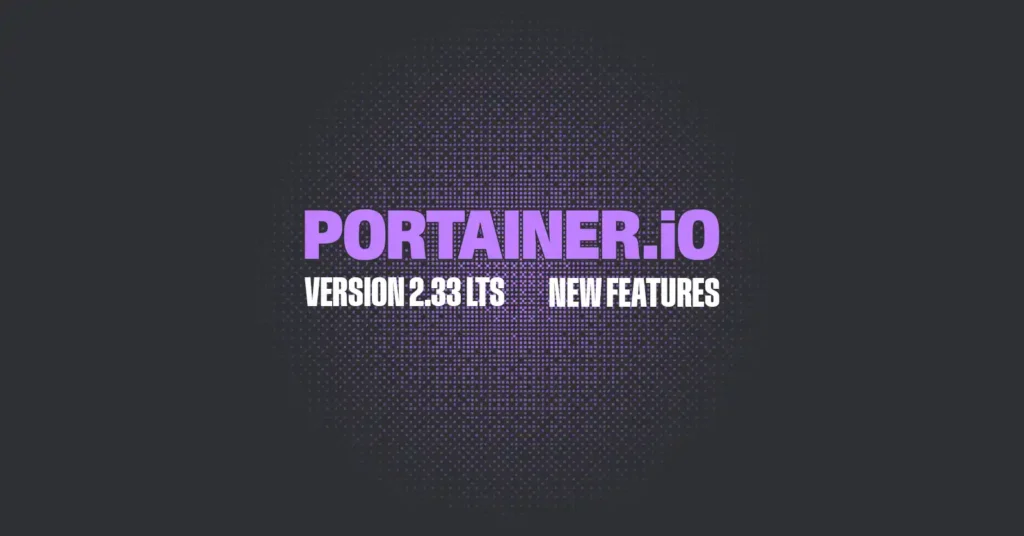 Portainer 2.33 LTS