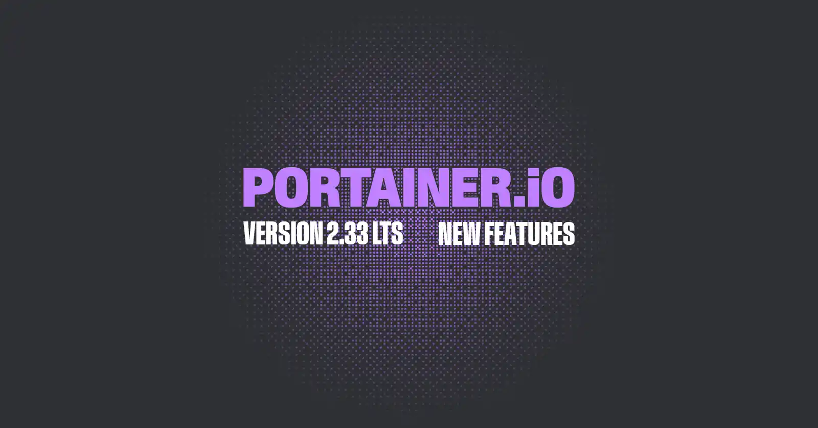 portainer 2.33 lts
