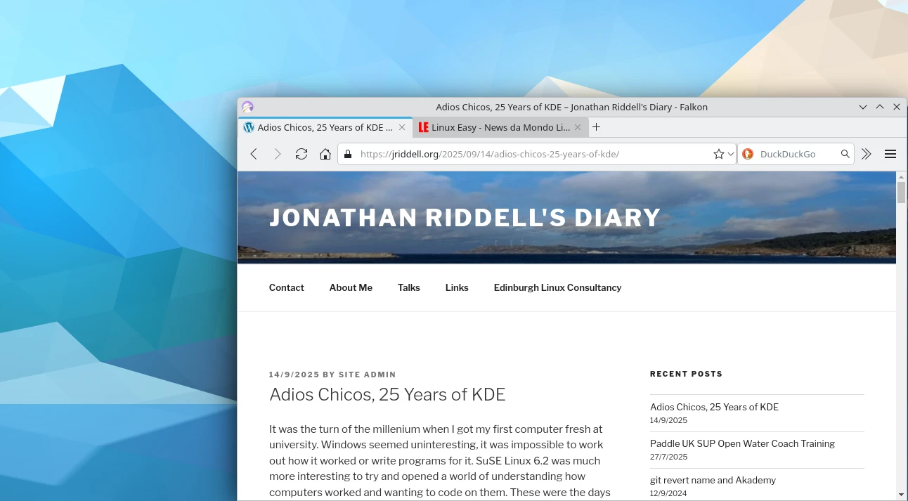 Jonathan Riddell KDE