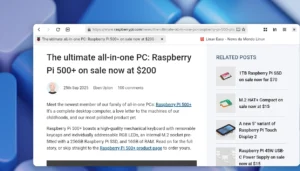all in one pc raspberry pi 500 plus
