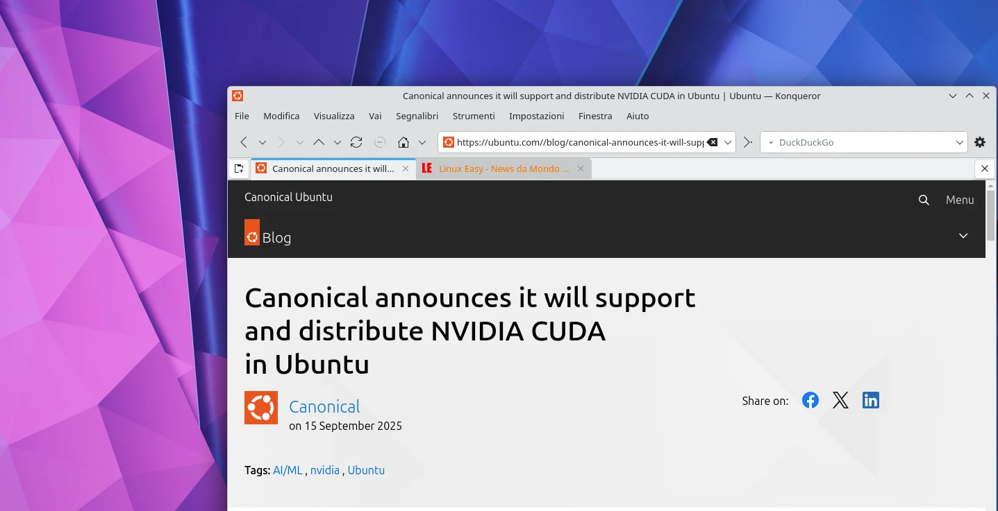 canonical nvidia cuda ubuntu