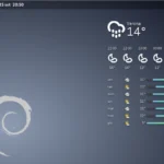 Widget meteo su Linux tramite l’estensione GNOME Desktop Widgets