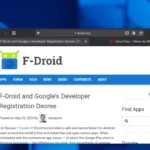 F-Droid contro Google: la libertà di installare app è a rischio