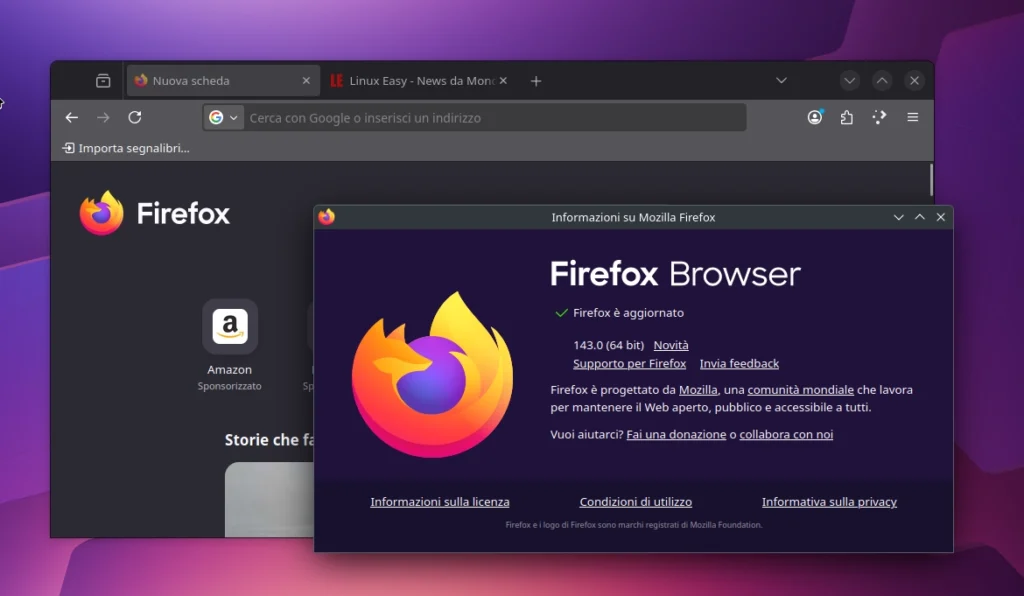firefox 143 linux